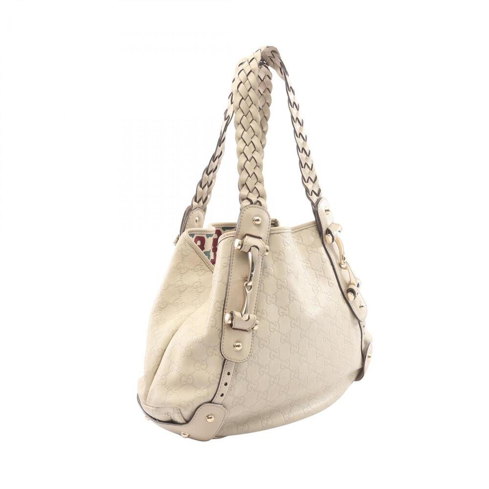 Gucci ssima Ivory Bag Shoulder White Leather White